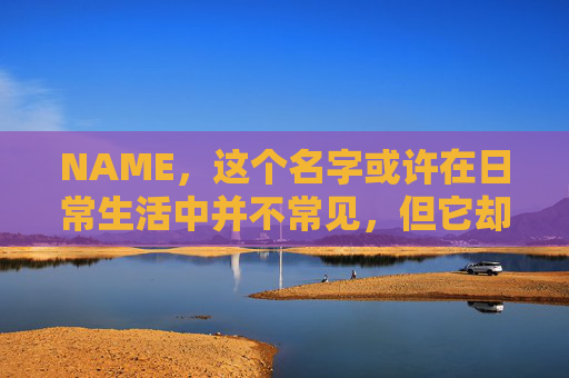 NAME,这个名字或许在日常生活中并不常见,但它却在某些领域里扮演着重要的角色。今天,让我们一起来探索这个名字背后的故事和意义